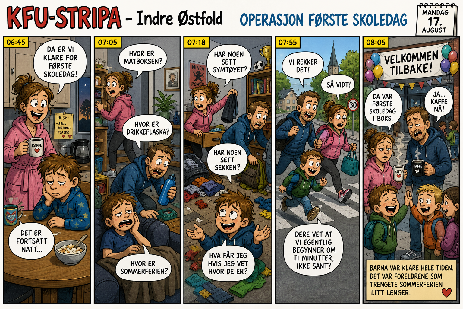Operasjon første skoledag