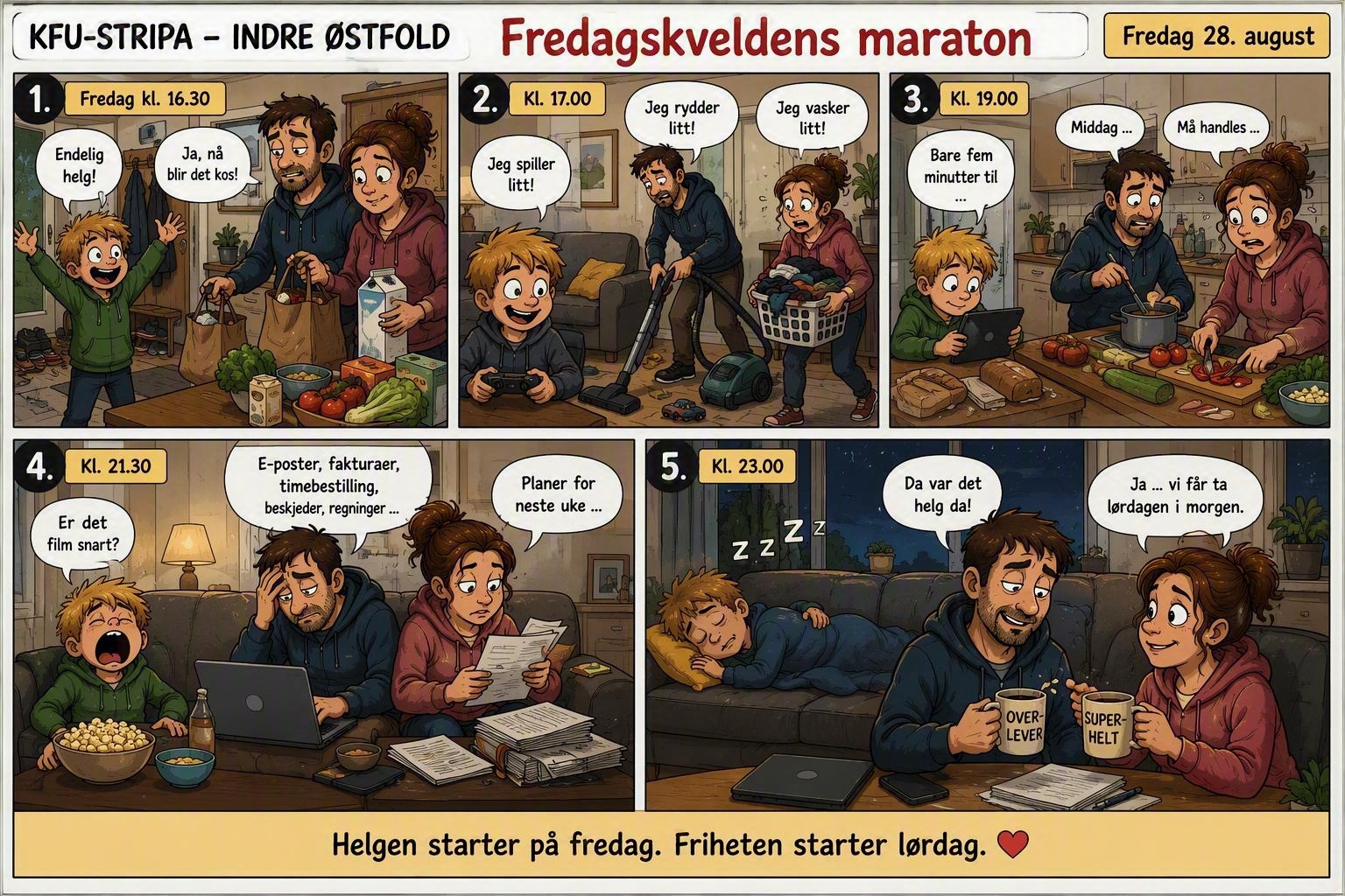 Fredagskveldens maraton