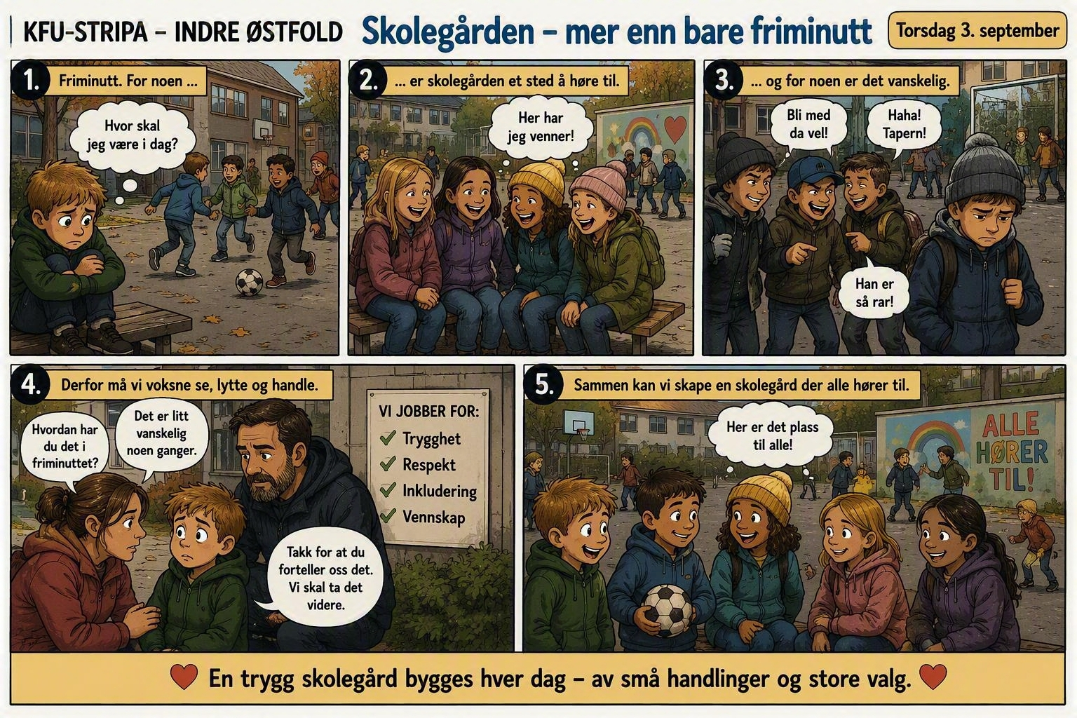 Skolegården - mer enn bare friminutt