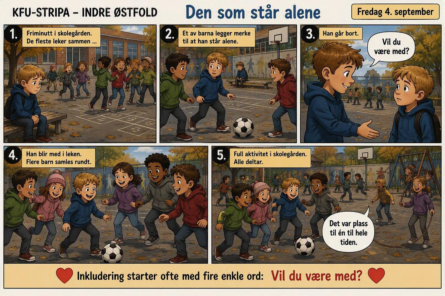 Den som står alene