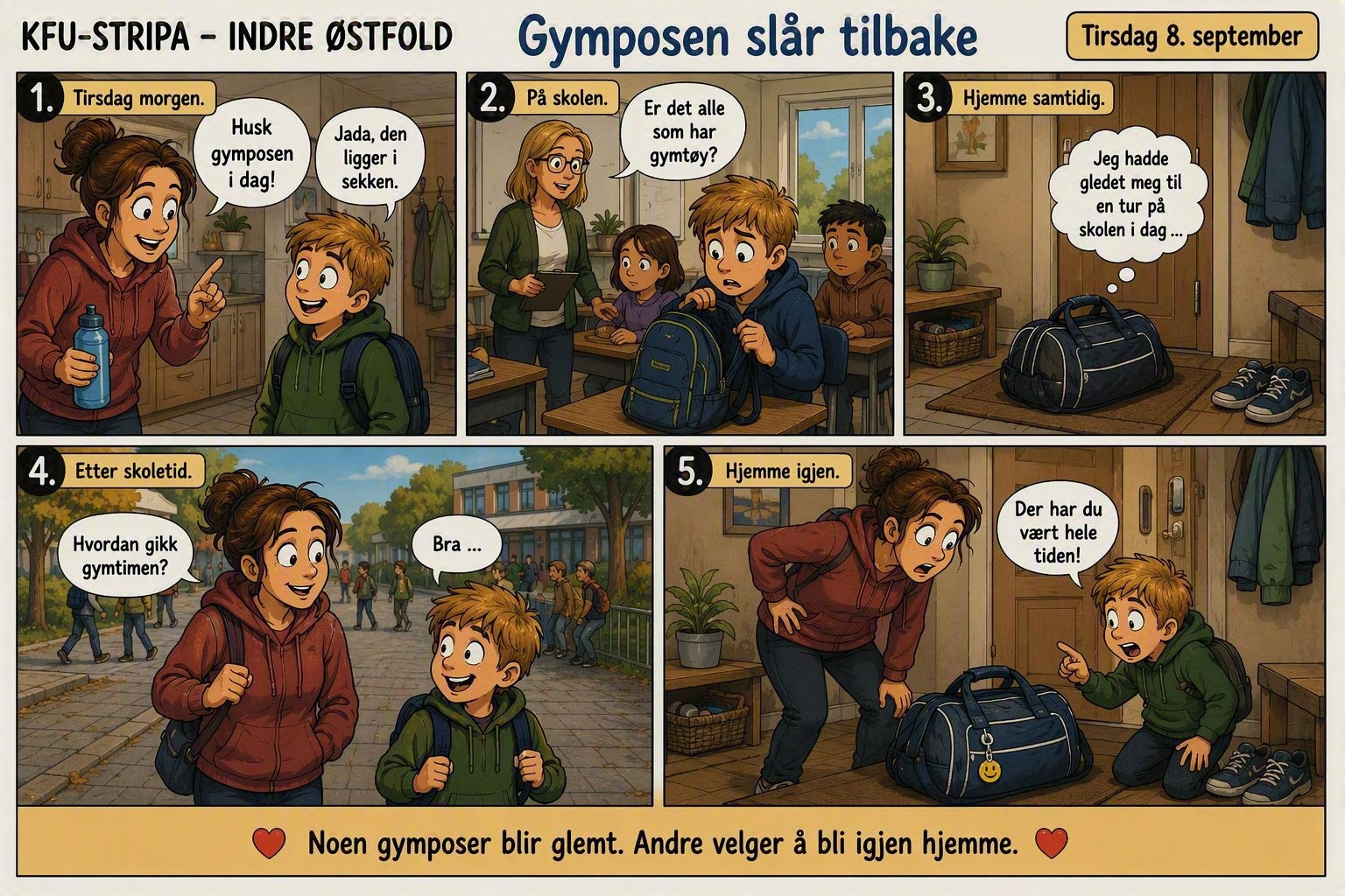 Gymposen slår tilbake