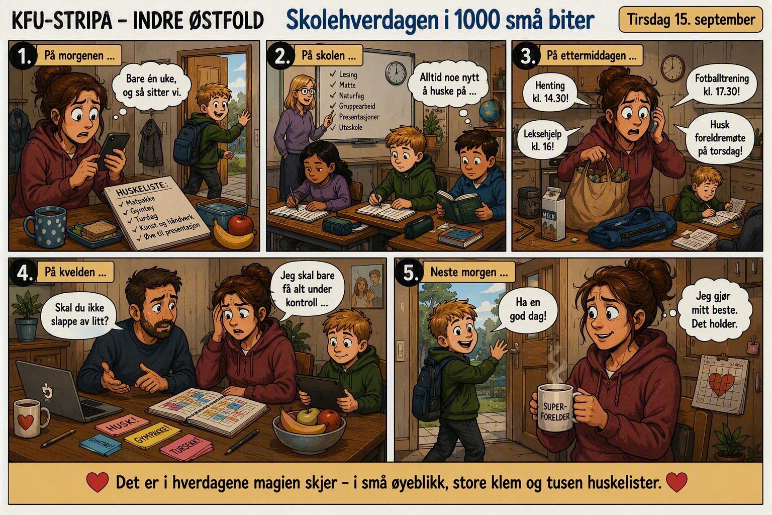 Skolehverdagen i 1000 små biter