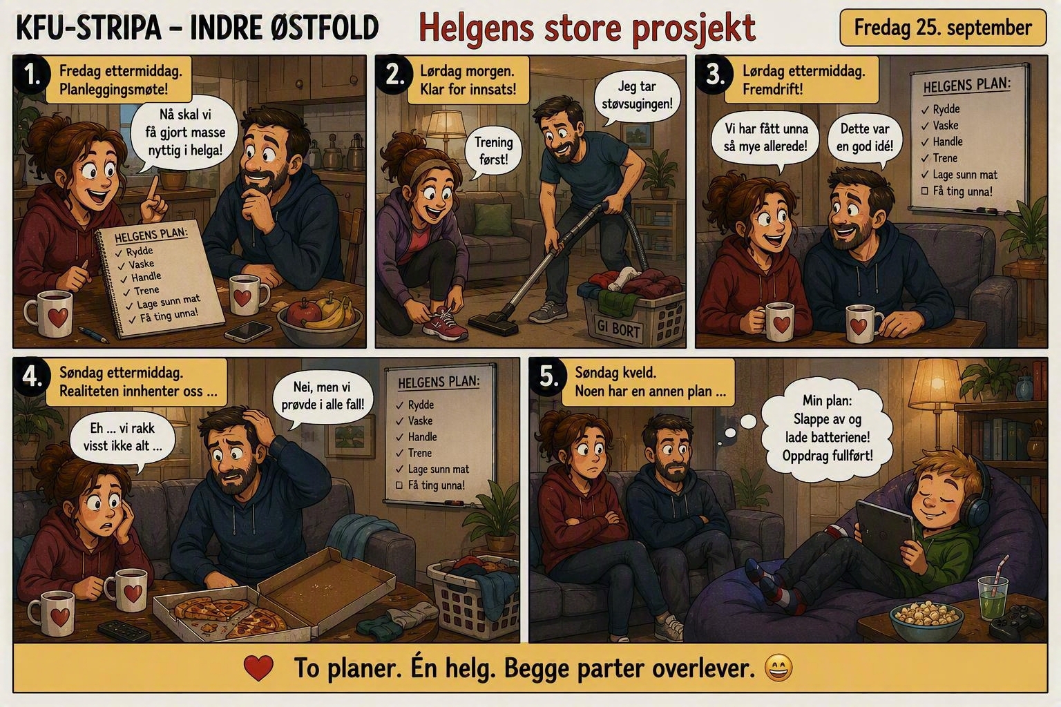 Helgens store prosjekt