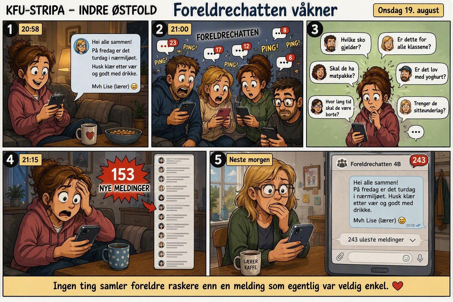 Foreldrechatten Våkner