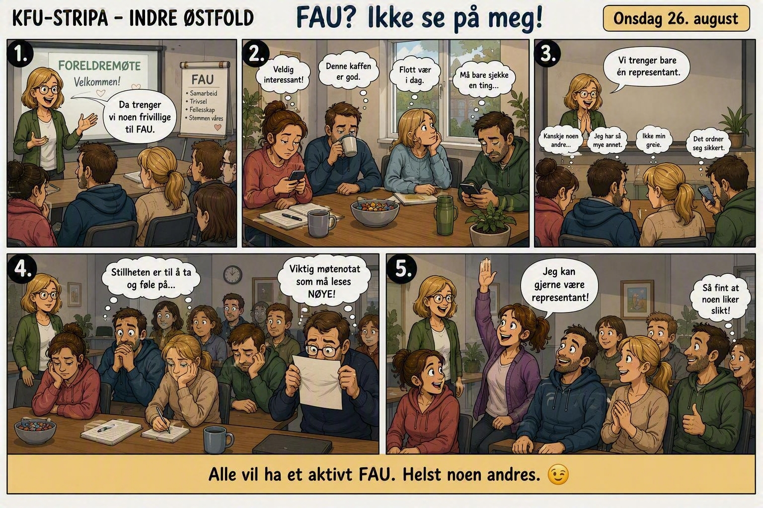 Fau? Ikke se på meg!