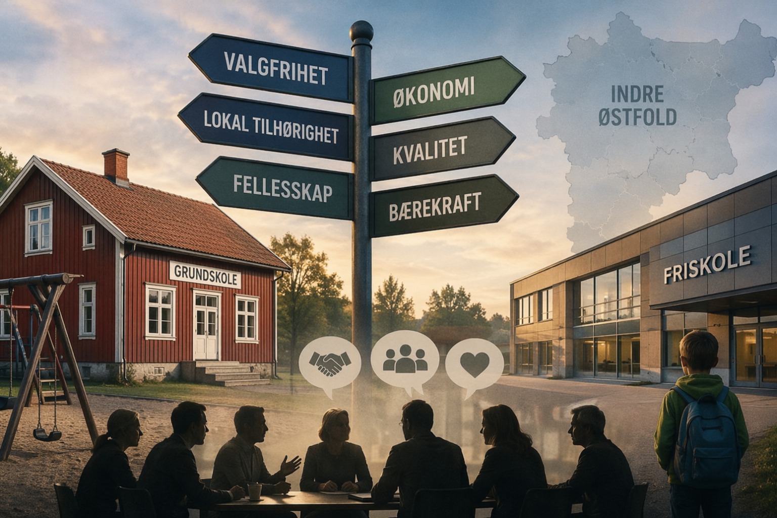Rom for nyanser i friskoledebatten i Indre Østfold