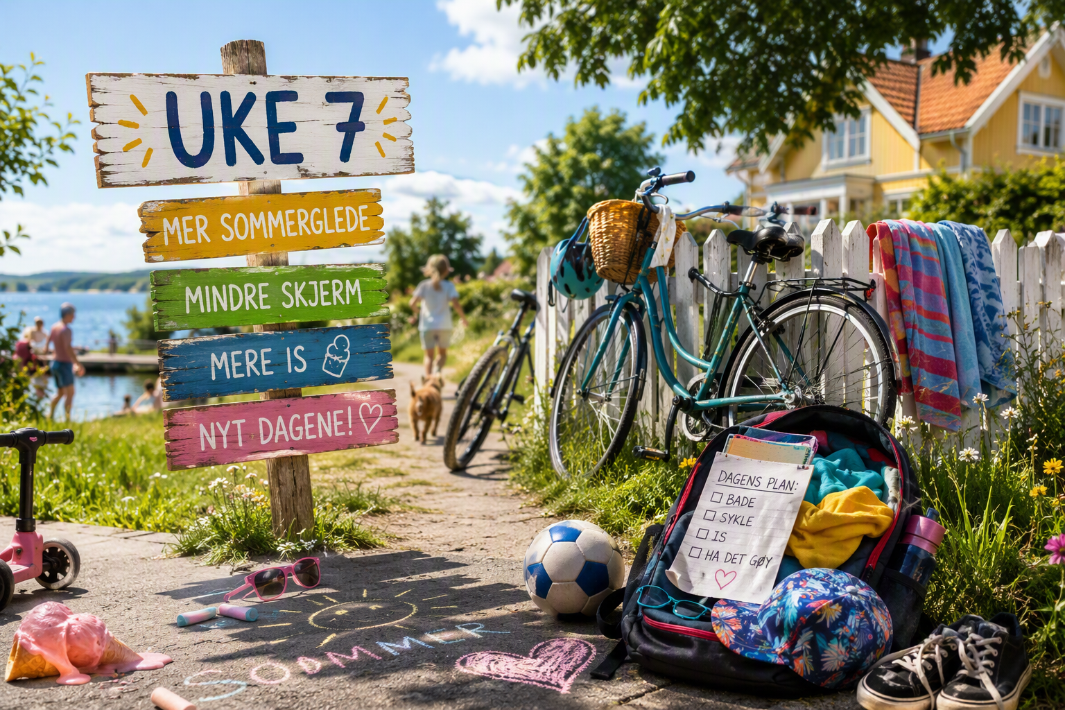 🌞 Uke 7: Når sommerferien går inn i ekstraomganger