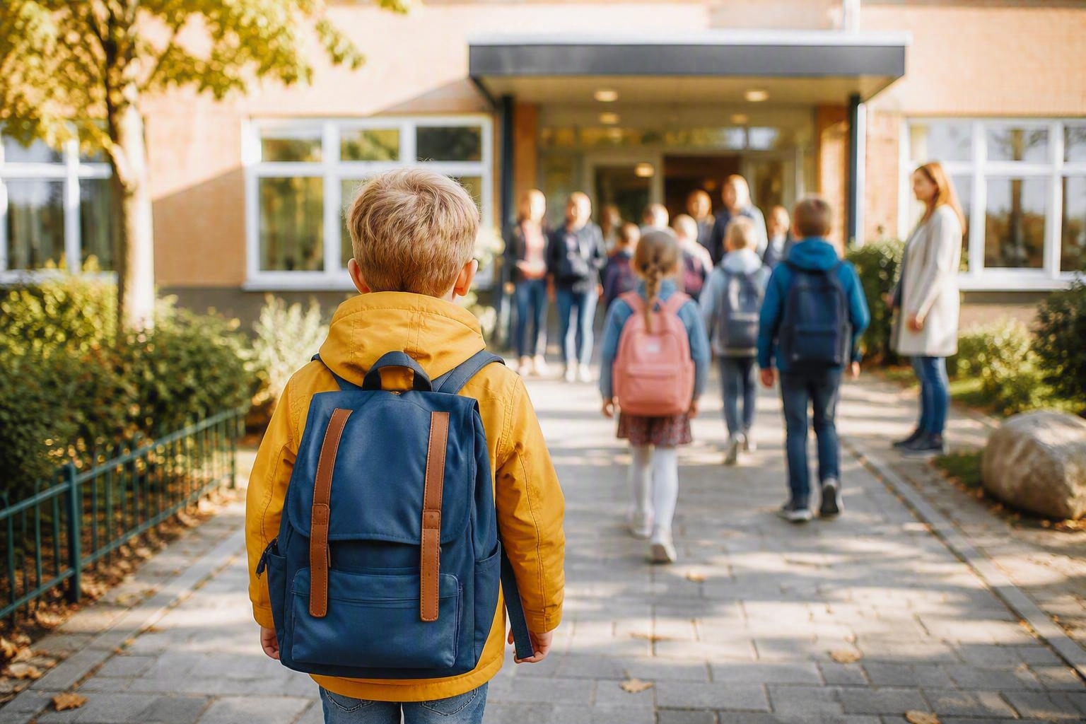 Første skoledag: En ny start for elever, foreldre og lærere